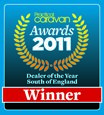 South of England Dealer of the Year 2011 by Practical Caravan