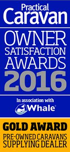 Practical Caravan New Caravans: Supplying Dealer Silver Award 2016