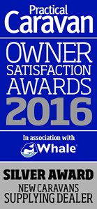 Practical Caravan Pre-Owned Caravans: Supplying Dealer Gold Award 2016